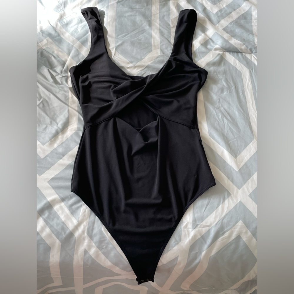 A&F Black Bodysuit